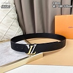 Louis Vuitton 3.5cm Width Belts  # 264010, cheap LouisVuitton Belts