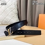 Louis Vuitton 3.5cm Width Belts  # 264010, cheap LouisVuitton Belts