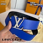 Louis Vuitton 4.0cm Width Belts  # 264036, cheap LouisVuitton Belts