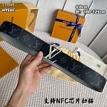 Louis Vuitton 4.0cm Width Belts  # 264037, cheap LouisVuitton Belts