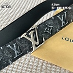 Louis Vuitton 4.0cm Width Belts  # 264038, cheap LouisVuitton Belts