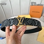 Louis Vuitton 4.0cm Width Belts  # 264039, cheap LouisVuitton Belts