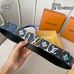 Louis Vuitton 4.0cm Width Belts  # 264041