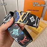 Louis Vuitton 4.0cm Width Belts  # 264041, cheap LouisVuitton Belts