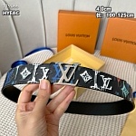 Louis Vuitton 4.0cm Width Belts  # 264042
