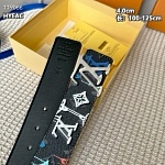 Louis Vuitton 4.0cm Width Belts  # 264042, cheap LouisVuitton Belts
