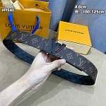 Louis Vuitton 4.0cm Width Belts  # 264043, cheap LouisVuitton Belts