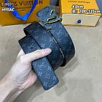 Louis Vuitton 4.0cm Width Belts  # 264044, cheap LouisVuitton Belts