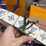 Louis Vuitton 4.0cm Width Belts  # 264045, cheap LouisVuitton Belts