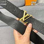 Louis Vuitton 4.0cm Width Belts  # 264046, cheap LouisVuitton Belts