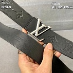 Louis Vuitton 4.0cm Width Belts  # 264047, cheap LouisVuitton Belts