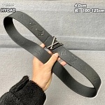 Louis Vuitton 4.0cm Width Belts  # 264048, cheap LouisVuitton Belts