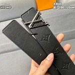 Louis Vuitton 4.0cm Width Belts  # 264048, cheap LouisVuitton Belts