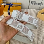 Louis Vuitton 4.0cm Width Belts  # 264049, cheap LouisVuitton Belts