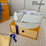 Louis Vuitton 4.0cm Width Belts  # 264049, cheap LouisVuitton Belts