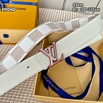 Louis Vuitton 4.0cm Width Belts  # 264050, cheap LouisVuitton Belts