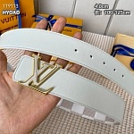 Louis Vuitton 4.0cm Width Belts  # 264051, cheap LouisVuitton Belts