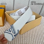 Louis Vuitton 4.0cm Width Belts  # 264052, cheap LouisVuitton Belts
