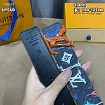Louis Vuitton 4.0cm Width Belts  # 264054, cheap LouisVuitton Belts