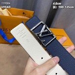 Louis Vuitton 4.0cm Width Belts  # 264060, cheap LouisVuitton Belts