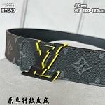 Louis Vuitton 4.0cm Width Belts  # 264061, cheap LouisVuitton Belts