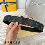 Louis Vuitton 4.0cm Width Belts  # 264062, cheap LouisVuitton Belts