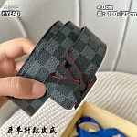 Louis Vuitton 4.0cm Width Belts  # 264064, cheap LouisVuitton Belts