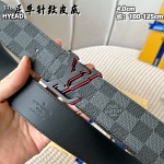Louis Vuitton 4.0cm Width Belts  # 264064, cheap LouisVuitton Belts