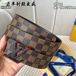 Louis Vuitton 4.0cm Width Belts  # 264066, cheap LouisVuitton Belts