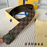 Louis Vuitton 4.0cm Width Belts  # 264066, cheap LouisVuitton Belts