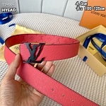 Louis Vuitton 4.0cm Width Belts  # 264067, cheap LouisVuitton Belts