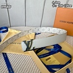 Louis Vuitton 4.0cm Width Belts  # 264070, cheap LouisVuitton Belts