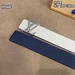 Louis Vuitton 4.0cm Width Belts  # 264074, cheap LouisVuitton Belts
