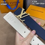 Louis Vuitton 4.0cm Width Belts # 264076, cheap LouisVuitton Belts