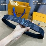 Louis Vuitton 4.0cm Width Belts # 264081, cheap LouisVuitton Belts