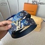 Louis Vuitton 4.0cm Width Belts # 264082, cheap LouisVuitton Belts