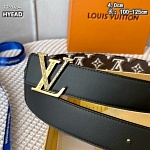 Louis Vuitton 4.0cm Width Belts # 264087, cheap LouisVuitton Belts