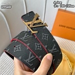 Louis Vuitton 4.0cm Width Belts # 264089, cheap LouisVuitton Belts