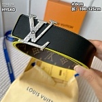 Louis Vuitton 4.0cm Width Belts # 264091, cheap LouisVuitton Belts