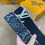 Louis Vuitton 4.0cm Width Belts # 264092, cheap LouisVuitton Belts