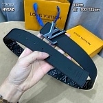 Louis Vuitton 4.0cm Width Belts # 264093, cheap LouisVuitton Belts