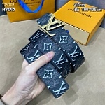 Louis Vuitton 4.0cm Width Belts # 264094, cheap LouisVuitton Belts