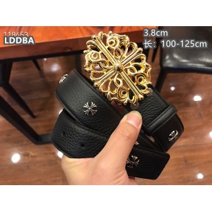 $62.00,4.0 cm Width Chrome Hearts Belts For Men # 264402