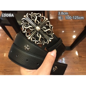 $62.00,4.0 cm Width Chrome Hearts Belts For Men # 264407