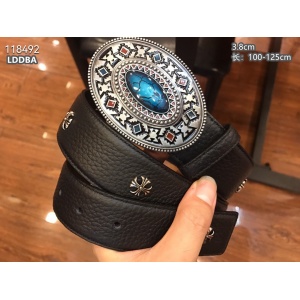 $62.00,4.0 cm Width Chrome Hearts Belts For Men # 264413