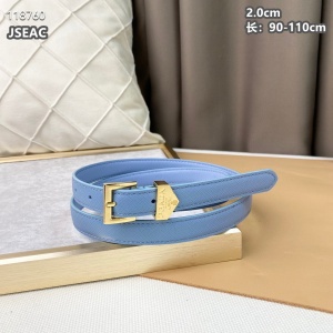 $52.00,2.0 cm Width Prada Belts For Women # 264423