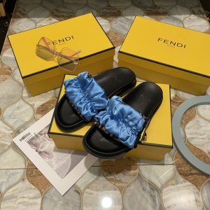 $66.00,Fendi Vertigo Satin Slides For Women # 264887