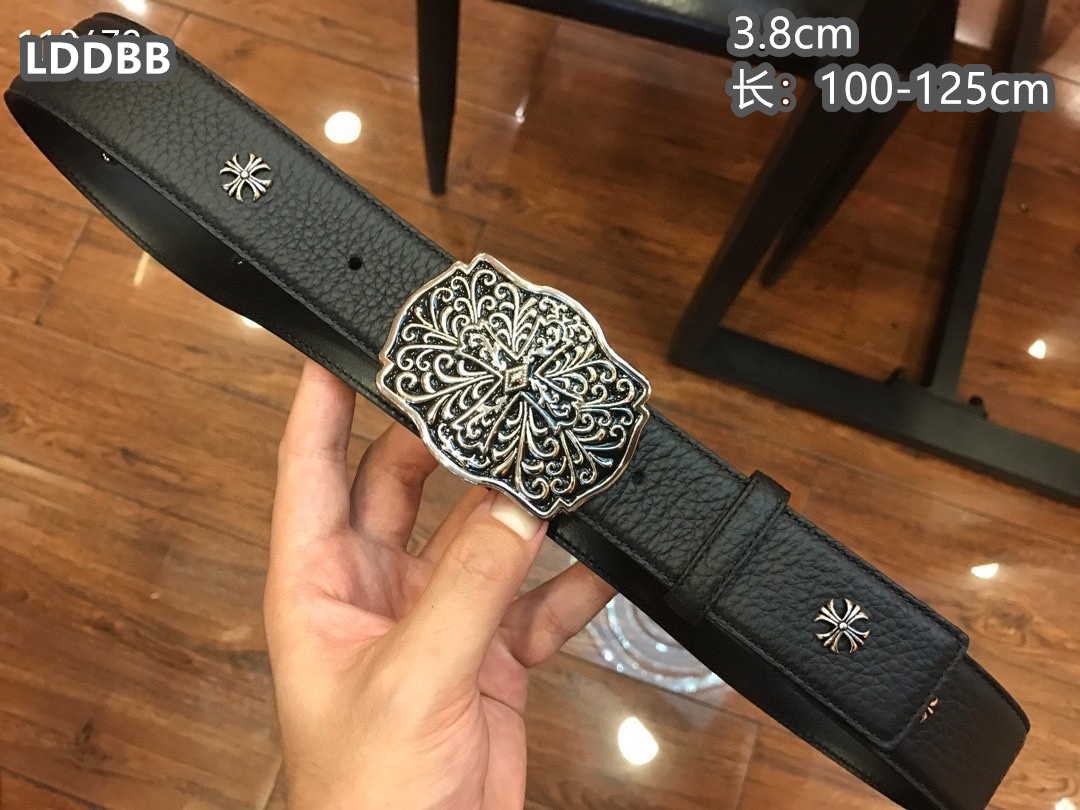 4.0 cm Width Chrome Hearts Belts For Men # 264415