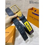 4.0 cm Louis Vuitton Belts For Men # 264177, cheap LouisVuitton Belts