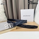 3.8 cm Width Balenciaga Belts For Men # 264277, cheap Balenciaga Belts